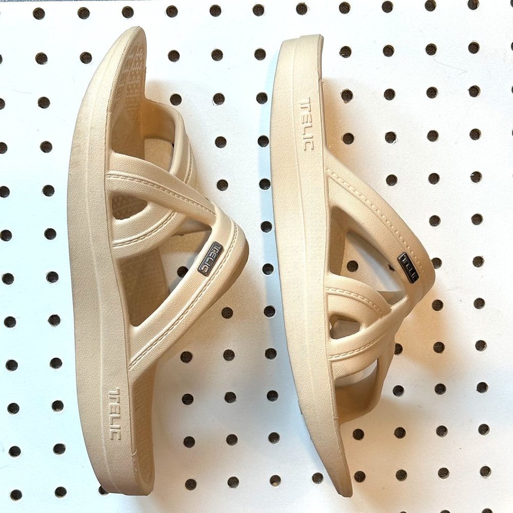 Telic Mallory Soft Arch Support Comfort Sandals Women Medium 8 / 9 Idaho Dunes T - Picture 4 of 14